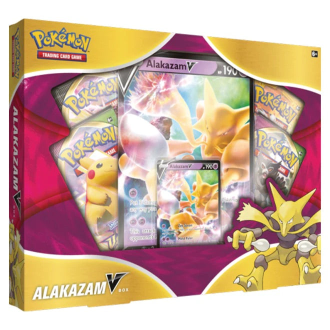 Pokemon Alakazam V Collection Box - JET Cards