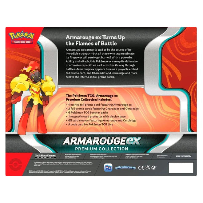 Pokemon - Armarouge ex - Premium Collection Box - JET Cards