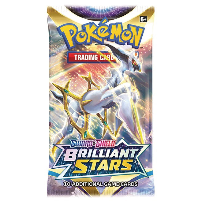 Pokemon Brilliant Stars Booster Pack (10 Cards) - JET Cards