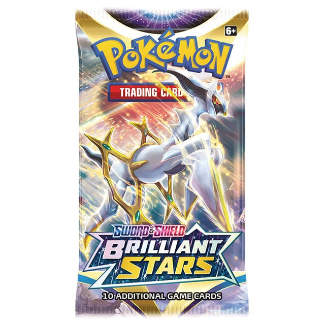 Pokemon Brilliant Stars Booster Pack (10 Cards) - JET Cards