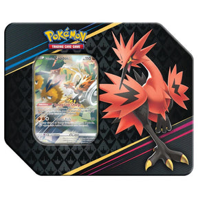 Pokemon - Crown Zenith - 7" Tin - Galarian Zapdos - JET Cards