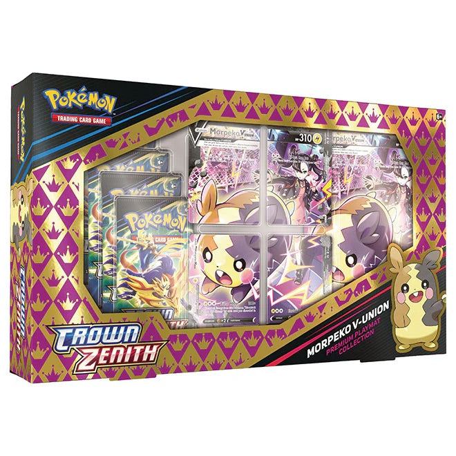 Pokemon - Crown Zenith - Morpeko V-Union Premium Playmat Collection - JET Cards