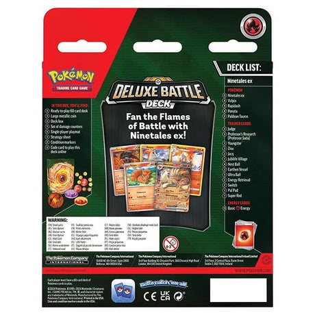 Pokemon - Ex Deluxe Battle Deck - Ninetales Ex - JET Cards