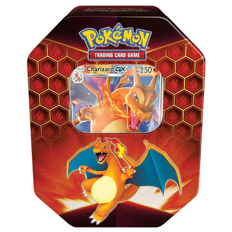 Pokemon Hidden Fates Tin - Charizard - JET Cards