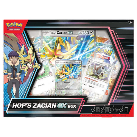 Pokemon - Hop's Zacian ex Box - JET Cards