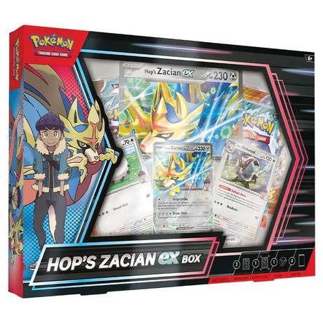 Pokemon - Hop's Zacian ex Box - JET Cards