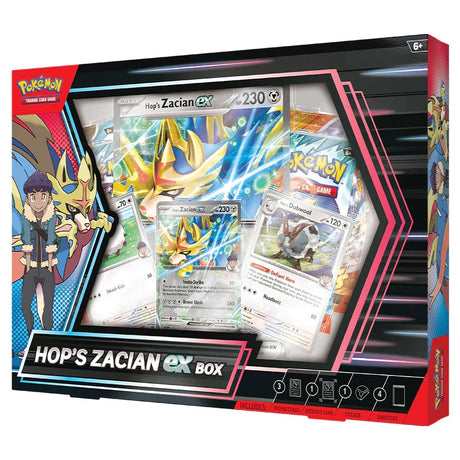 Pokemon - Hop's Zacian ex Box - JET Cards