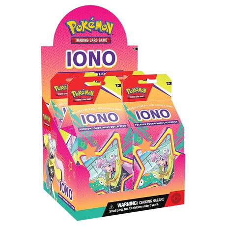 Pokemon - Iono - Premium Tournament Collection (Display Case of 4) - JET Cards