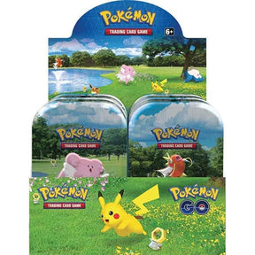 Pokemon - Pokemon Go - Mini Tin Display Case (10 Mini Tins) - JET Cards