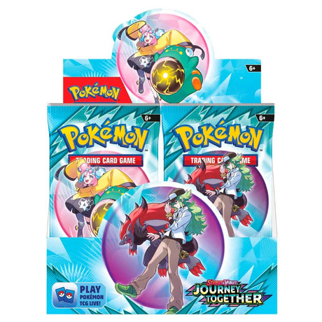 Pokemon - Scarlet & Violet - Journey Together - ENHANCED Booster Box (36 Boosters) - JET Cards