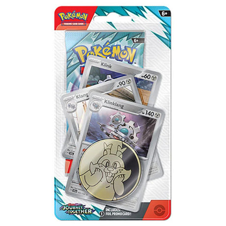 Pokemon - Scarlet & Violet - Journey Together - Premium Checklane Blister - Klinklang - JET Cards