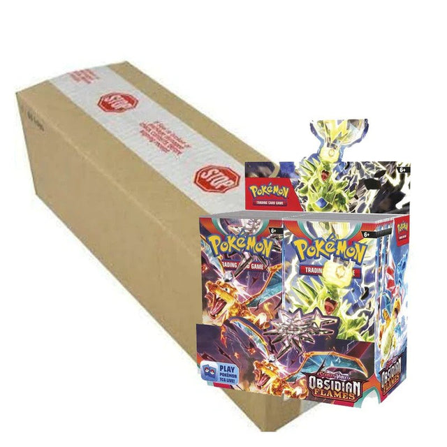 Pokemon - Scarlet & Violet - Obsidian Flames - Booster Box Case (6 Booster Boxes) - JET Cards