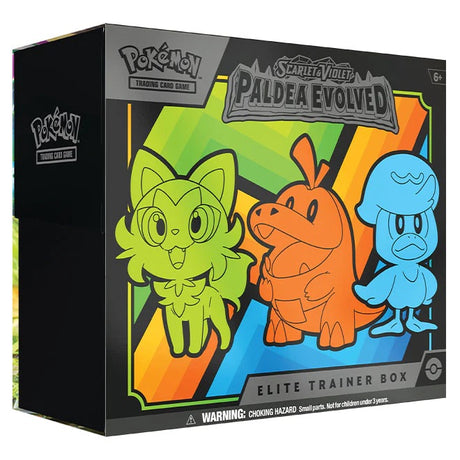 Pokemon - Scarlet & Violet - Paldea Evolved - Elite Trainer Box - JET Cards