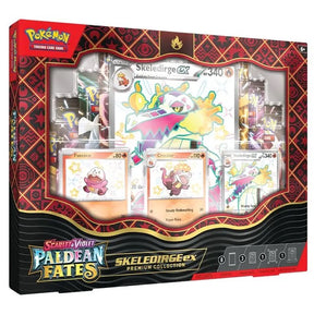 Pokemon - Scarlet & Violet - Paldean Fates - Premium Collection - Shiny Skeledirge Ex - JET Cards