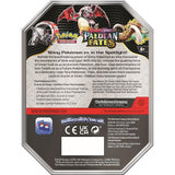 Pokemon - Scarlet & Violet - Paldean Fates Tin - Shiny Tera Charizard Ex - JET Cards