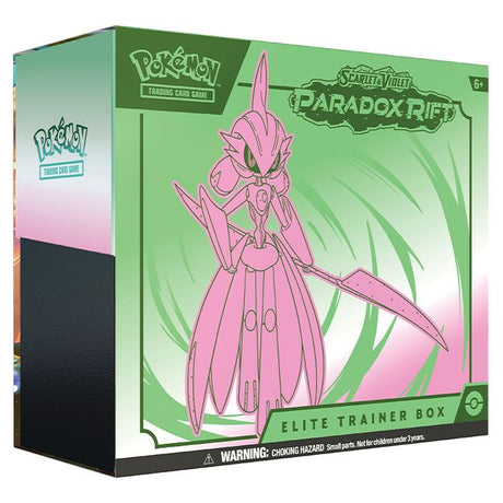 Pokemon - Scarlet & Violet - Paradox Rift - Elite Trainer Box - Iron Valiant - JET Cards