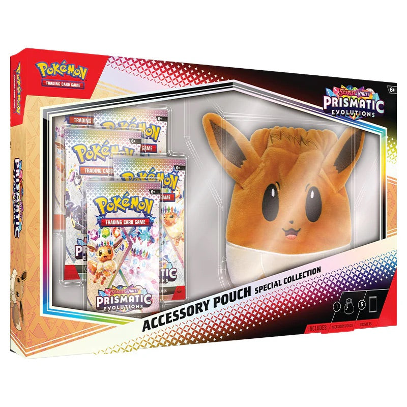 Pokemon - Scarlet & Violet - Prismatic Evolutions - Accessory Pouch - Special Collection - JET Cards