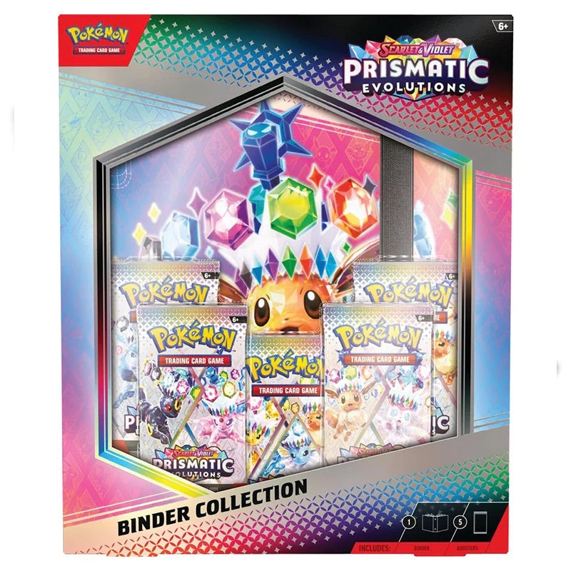 Pokemon - Scarlet & Violet - Prismatic Evolutions - Binder Collection - JET Cards