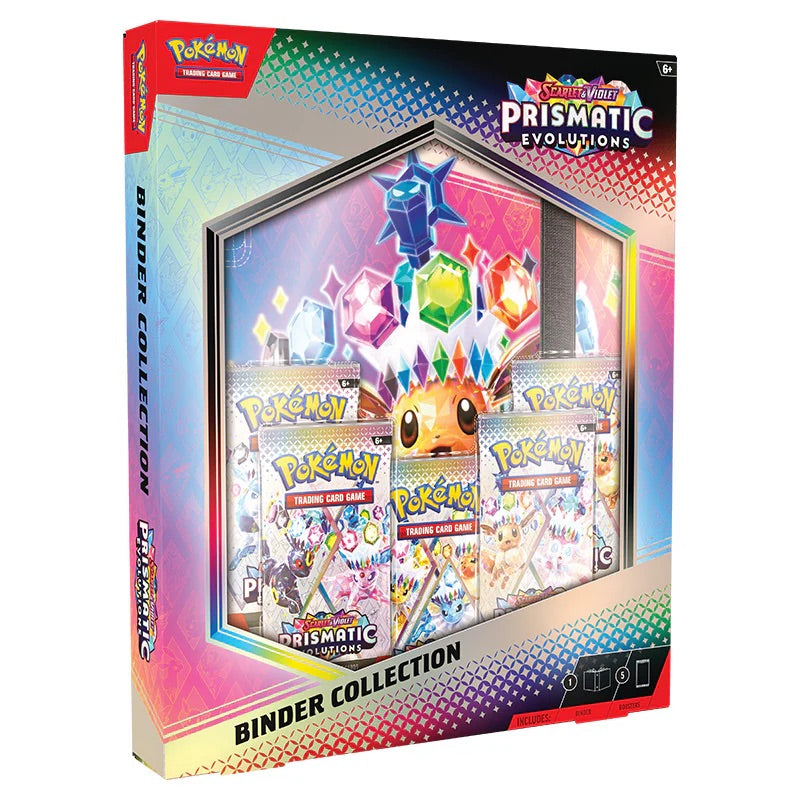 Pokemon - Scarlet & Violet - Prismatic Evolutions - Binder Collection - JET Cards