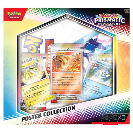 Pokemon - Scarlet & Violet - Prismatic Evolutions - Poster Collection - JET Cards