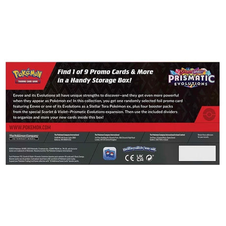 Pokemon - Scarlet & Violet - Prismatic Evolutions - Surprise Box - JET Cards