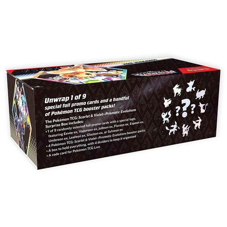 Pokemon - Scarlet & Violet - Prismatic Evolutions - Surprise Box - JET Cards