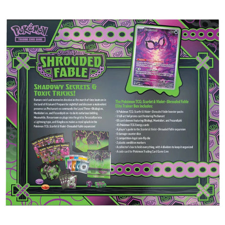 Pokemon - Scarlet & Violet - Shrouded Fable - Elite Trainer Box - JET Cards