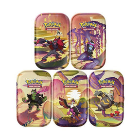 Pokemon - Scarlet & Violet - Shrouded Fable - Mini Tin - Bundle of 5 - JET Cards