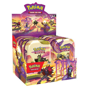 Pokemon - Scarlet & Violet - Shrouded Fable - Mini Tin (Display Case of 10) - JET Cards