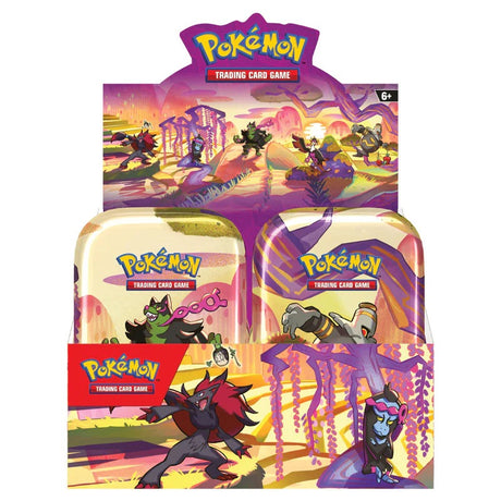 Pokemon - Scarlet & Violet - Shrouded Fable - Mini Tin (Display Case of 10) - JET Cards