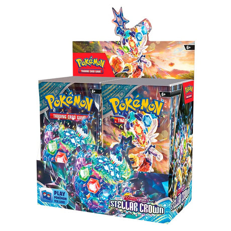 Pokemon - Scarlet & Violet - Stellar Crown - Booster Box (36 Boosters) - JET Cards