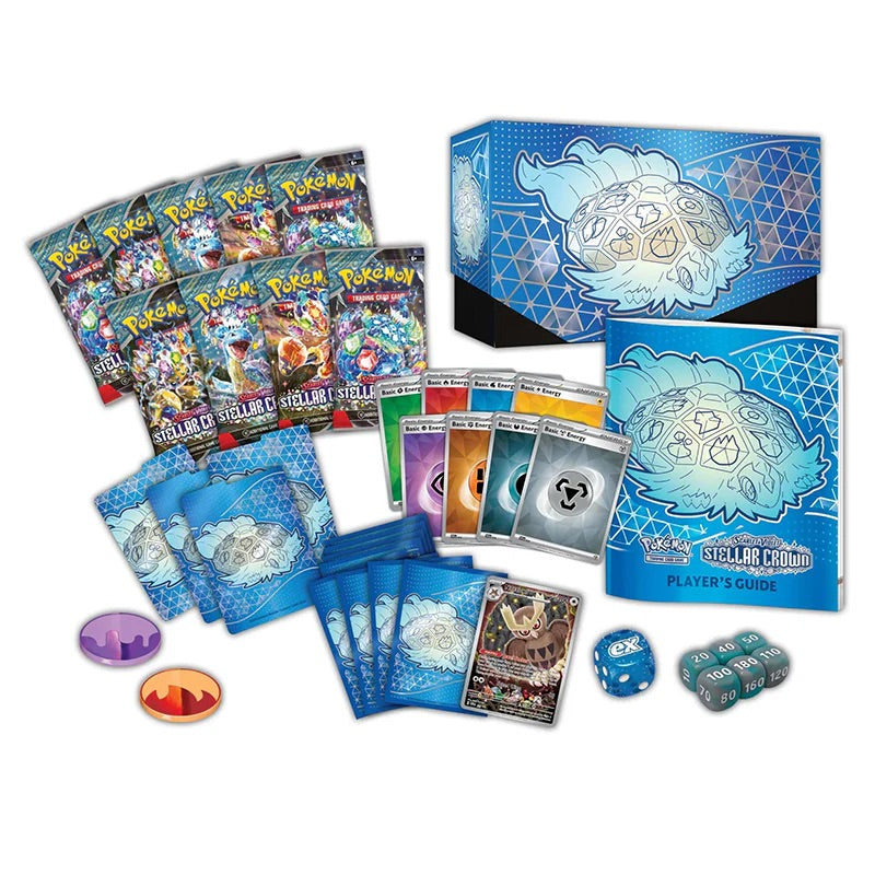 Pokemon - Scarlet & Violet - Stellar Crown - Elite Trainer Box - JET Cards