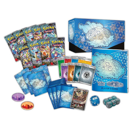 Pokemon - Scarlet & Violet - Stellar Crown - Elite Trainer Box - JET Cards