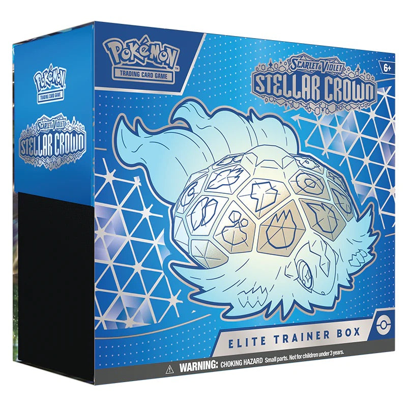 Pokemon - Scarlet & Violet - Stellar Crown - Elite Trainer Box - JET Cards