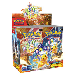 Pokemon - Scarlet & Violet - Surging Sparks - Booster Box (36 Boosters) - JET Cards