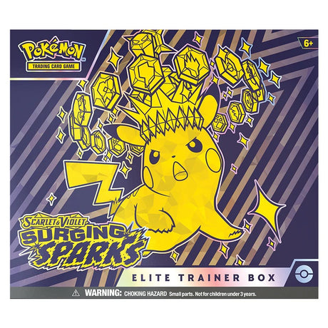 Pokemon - Scarlet & Violet - Surging Sparks - Elite Trainer Box - JET Cards