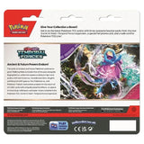 Pokemon - Scarlet & Violet - Temporal Forces - 3 Pack Blister - Cleffa - JET Cards