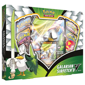 Pokemon TCG: Galarian Sirfetch'd V Box - JET Cards