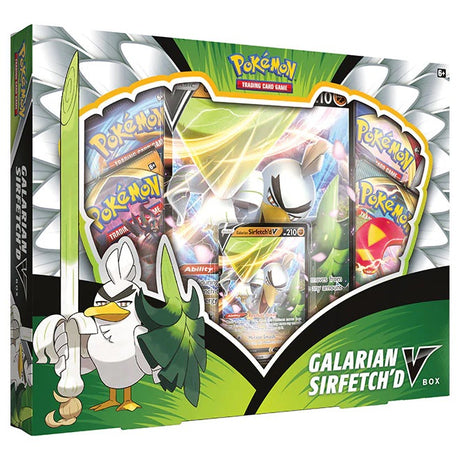Pokemon TCG: Galarian Sirfetch'd V Box - JET Cards