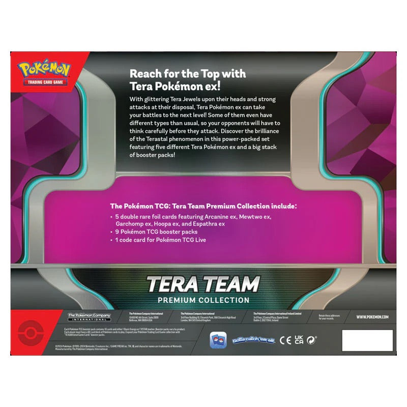 Pokemon - Tera Team Premium Collection – JET Cards