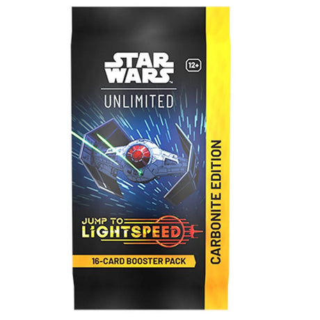 Star Wars Unlimited - Jump to Lightspeed - Carbonite Booster Box (12 Packs) - JET Cards