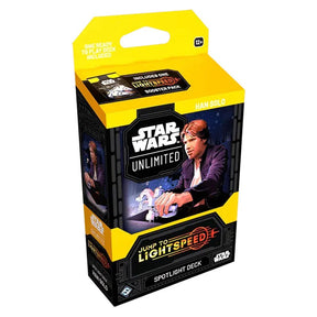 Star Wars Unlimited - Jump to Lightspeed - Spotlight Deck - Han Solo - JET Cards