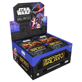 Star Wars Unlimited - Shadows of the Galaxy - Booster Box (24 Packs) - JET Cards