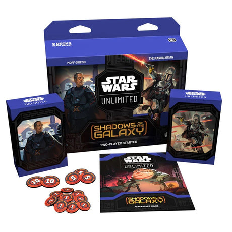 Star Wars Unlimited - Shadows of the Galaxy - Two-Player Starter (Moff vs The Mandalorian) - JET Cards