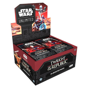 Star Wars Unlimited - Twilight of the Republic - Booster Box (24 Packs) - JET Cards