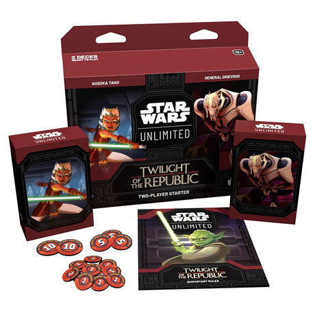 Star Wars Unlimited - Twilight of the Republic - Two-Player Starter - JET Cards