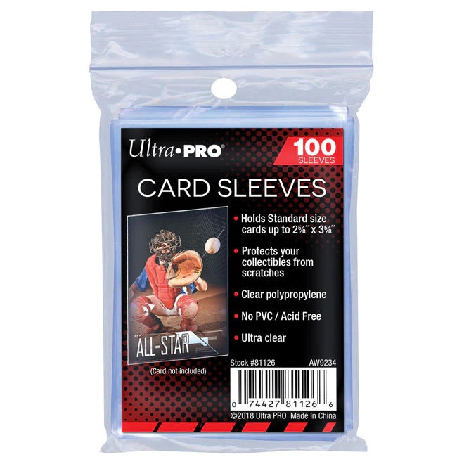 Ultra Pro Storesafe Card Sleeves - JET Cards
