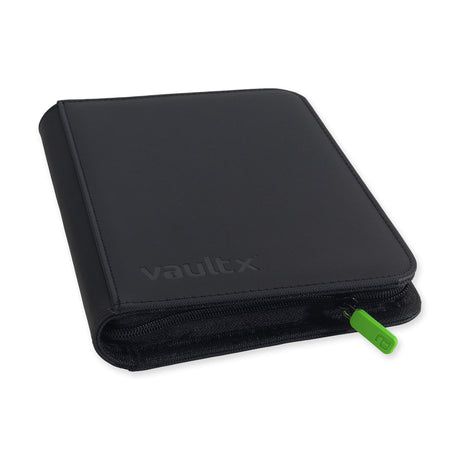 Vault X - 4-Pocket Exo-Tec® - Zip Binder - Black - JET Cards