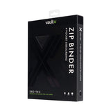 Vault X - 4-Pocket Exo-Tec® - Zip Binder - Black - JET Cards
