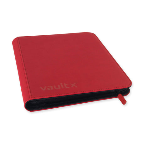 Vault X - 9-Pocket Exo-Tec® - Zip Binder - Red - JET Cards